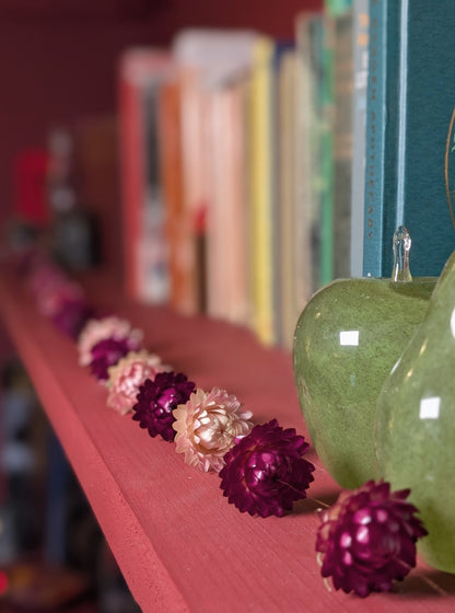Festive flower bud Garland