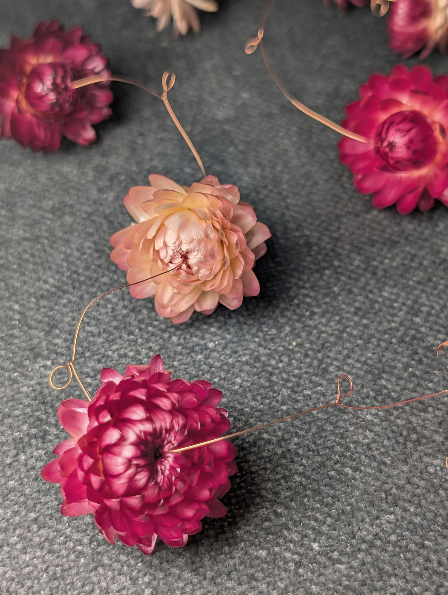 Festive flower bud Garland