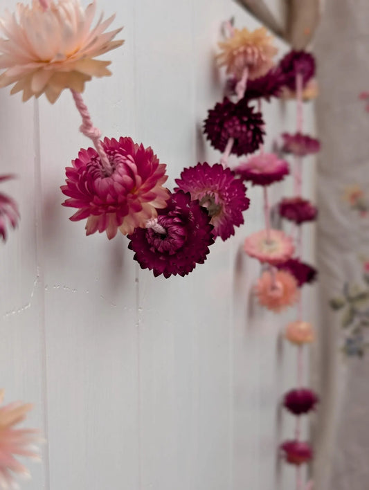 Flower Garlands Pretty Pinks