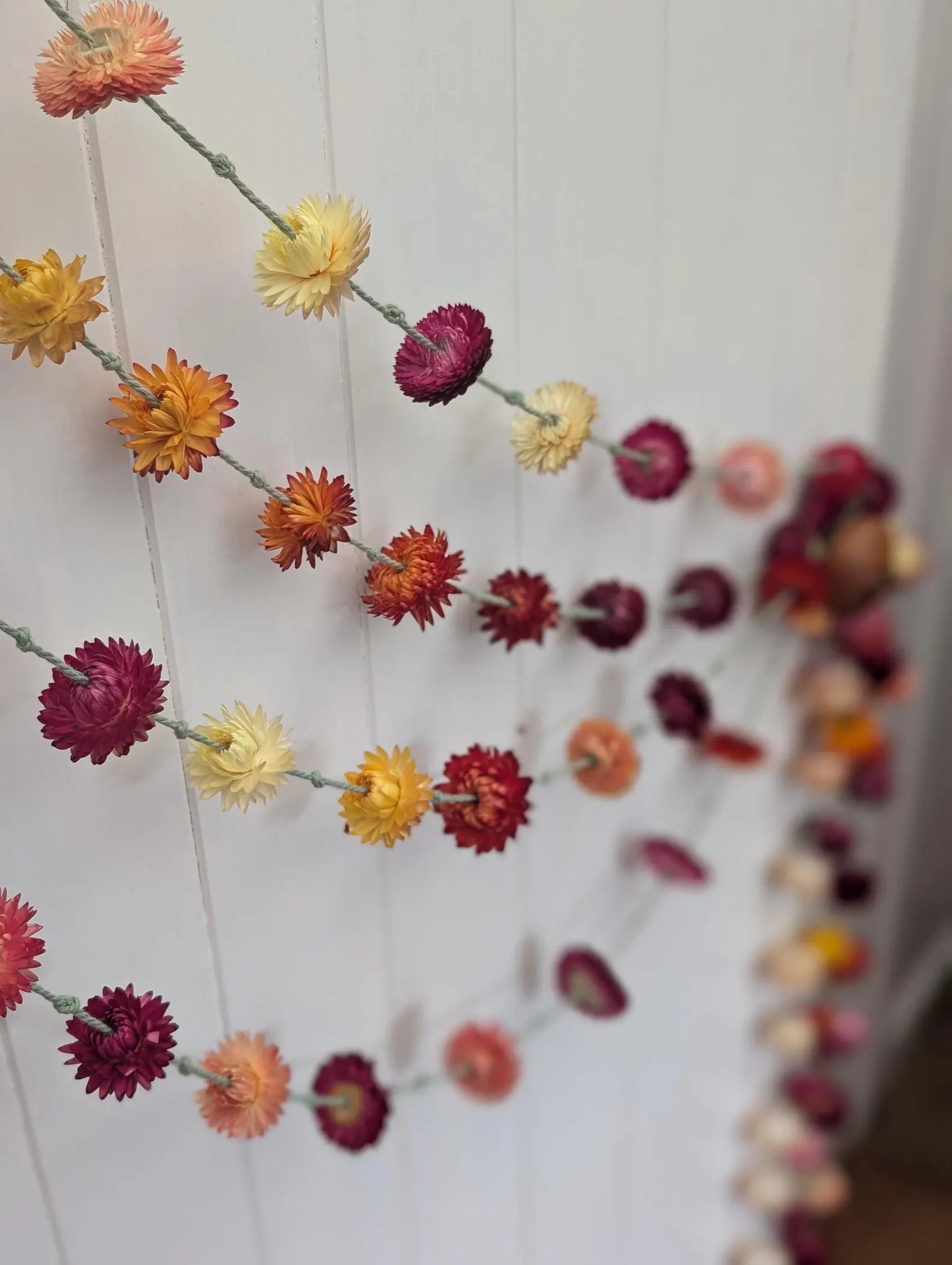 Rainbow Flower Garlands